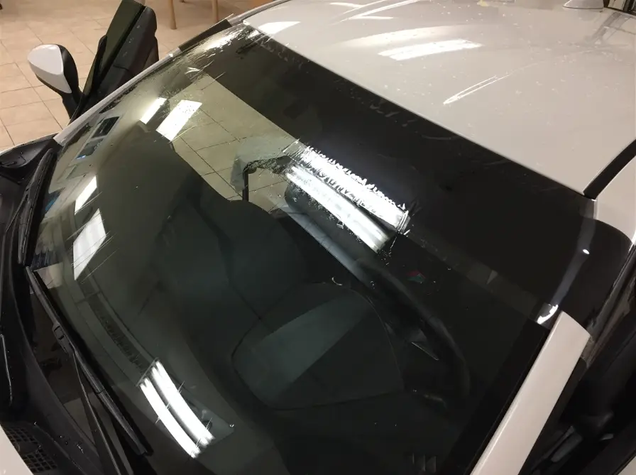 Universal Fit Size Precut Curved Sun Strip window tint - Lexen Auto