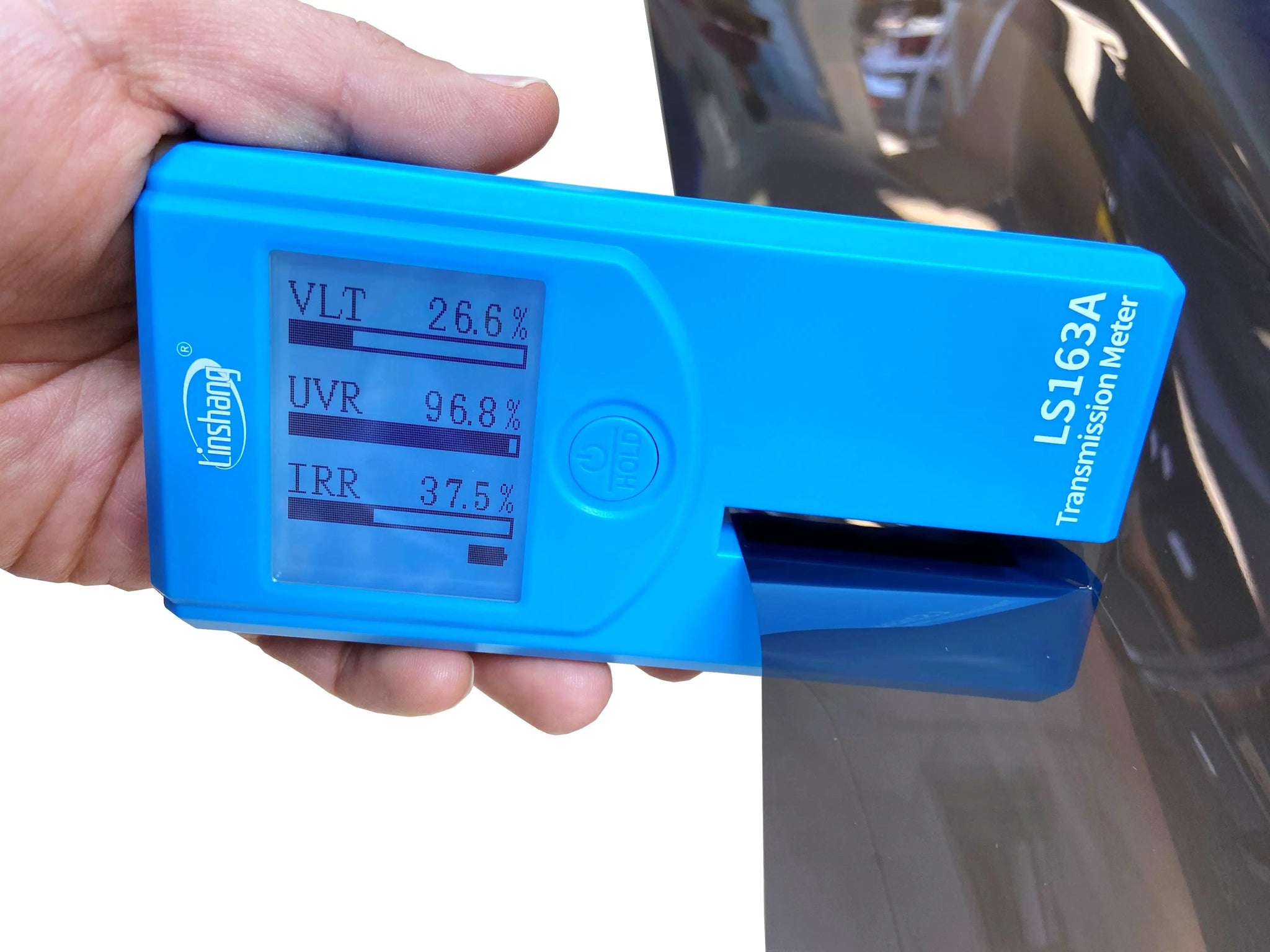 Display Resolution Portable Window Tint Meter Tester Visible Light UV IR